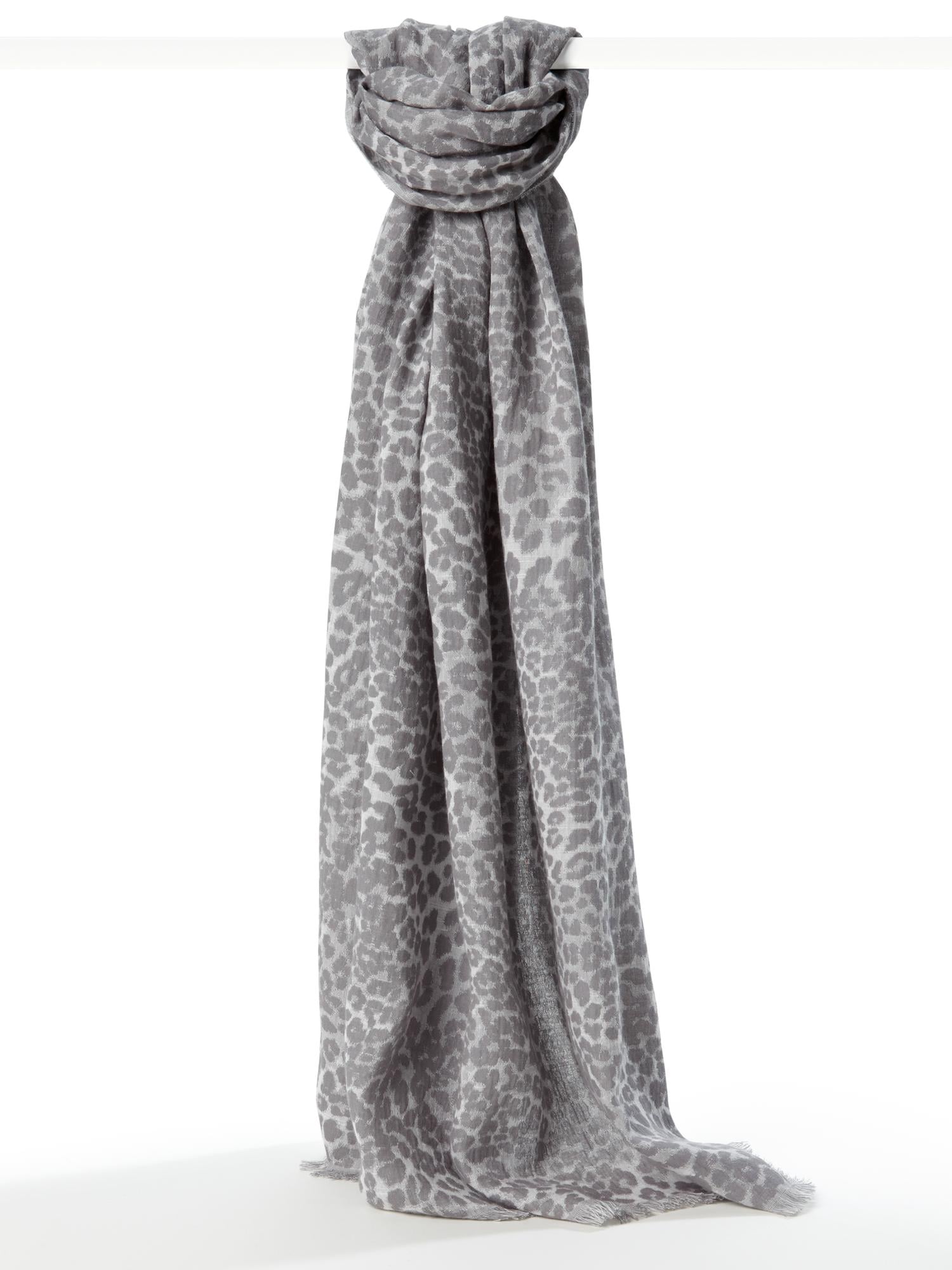 Liberty leopard print scarf