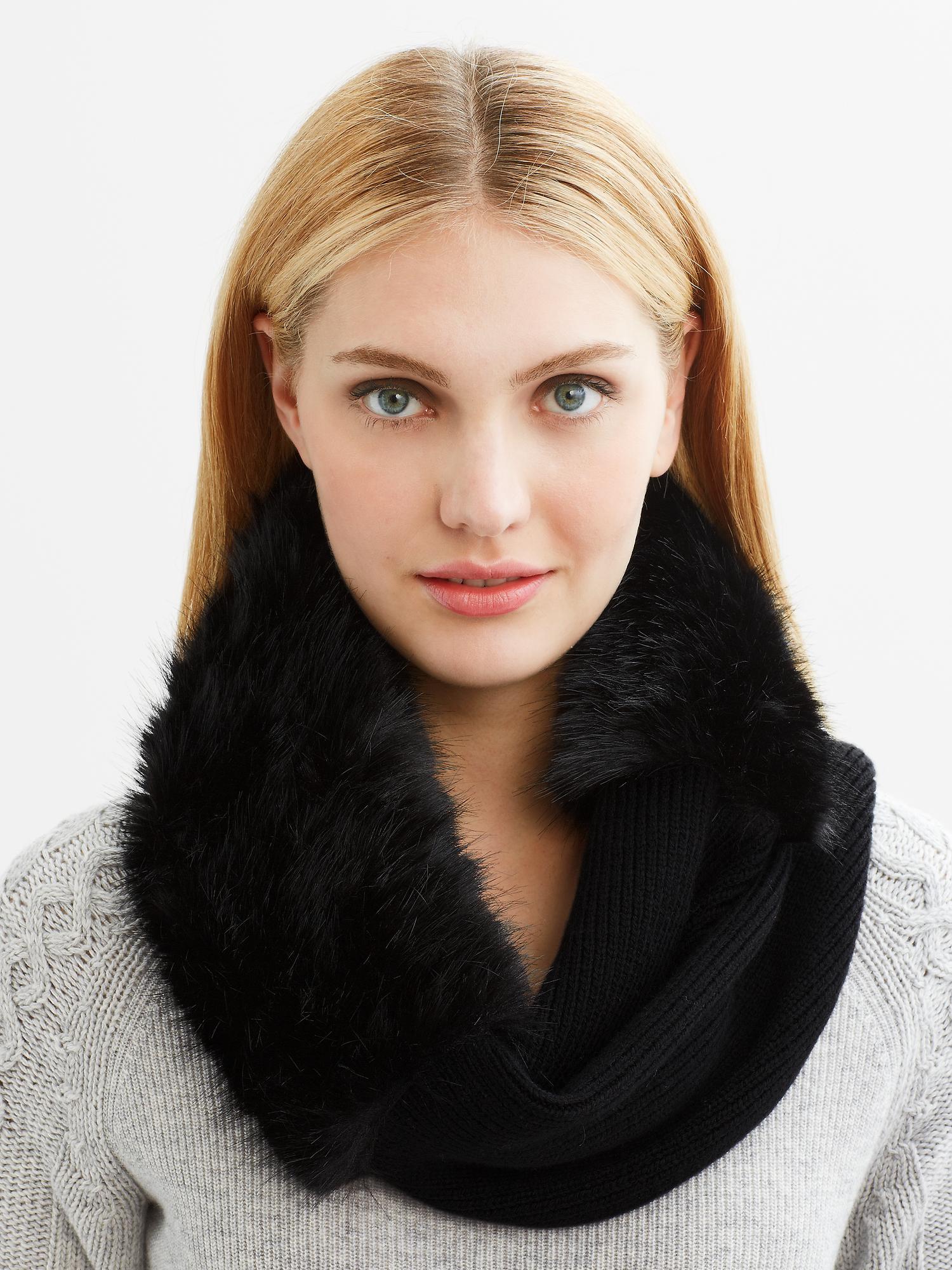 Jules faux-fur scarf