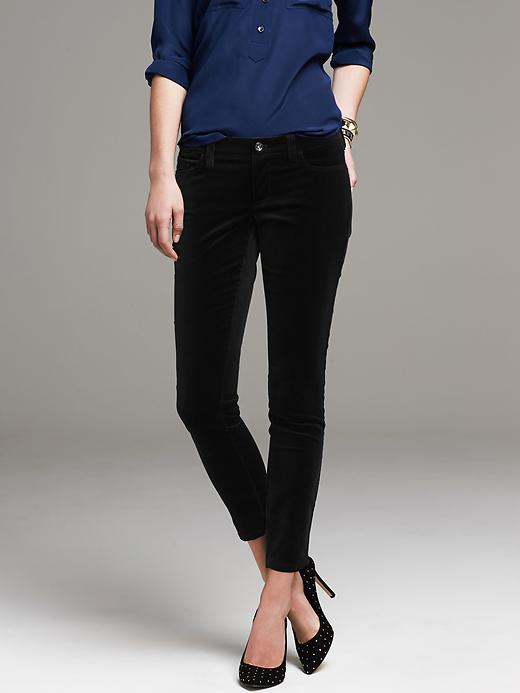 Black Velvet Skinny Ankle Pants Black Velvet Skinny Ankle Pants