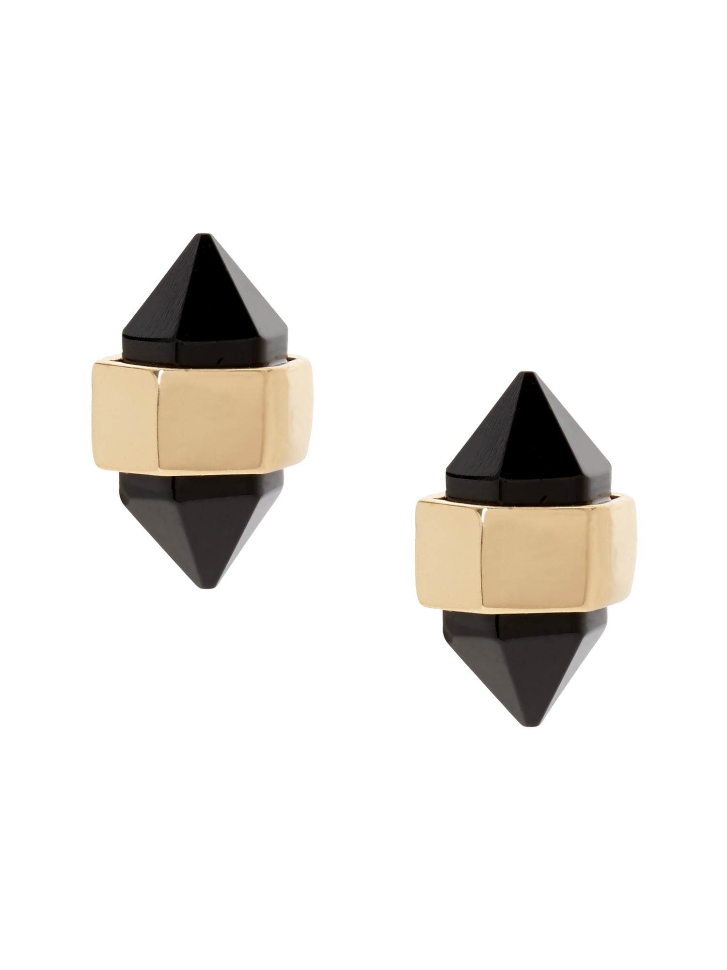 Necessary Luxe Double-Sided Stud Earring