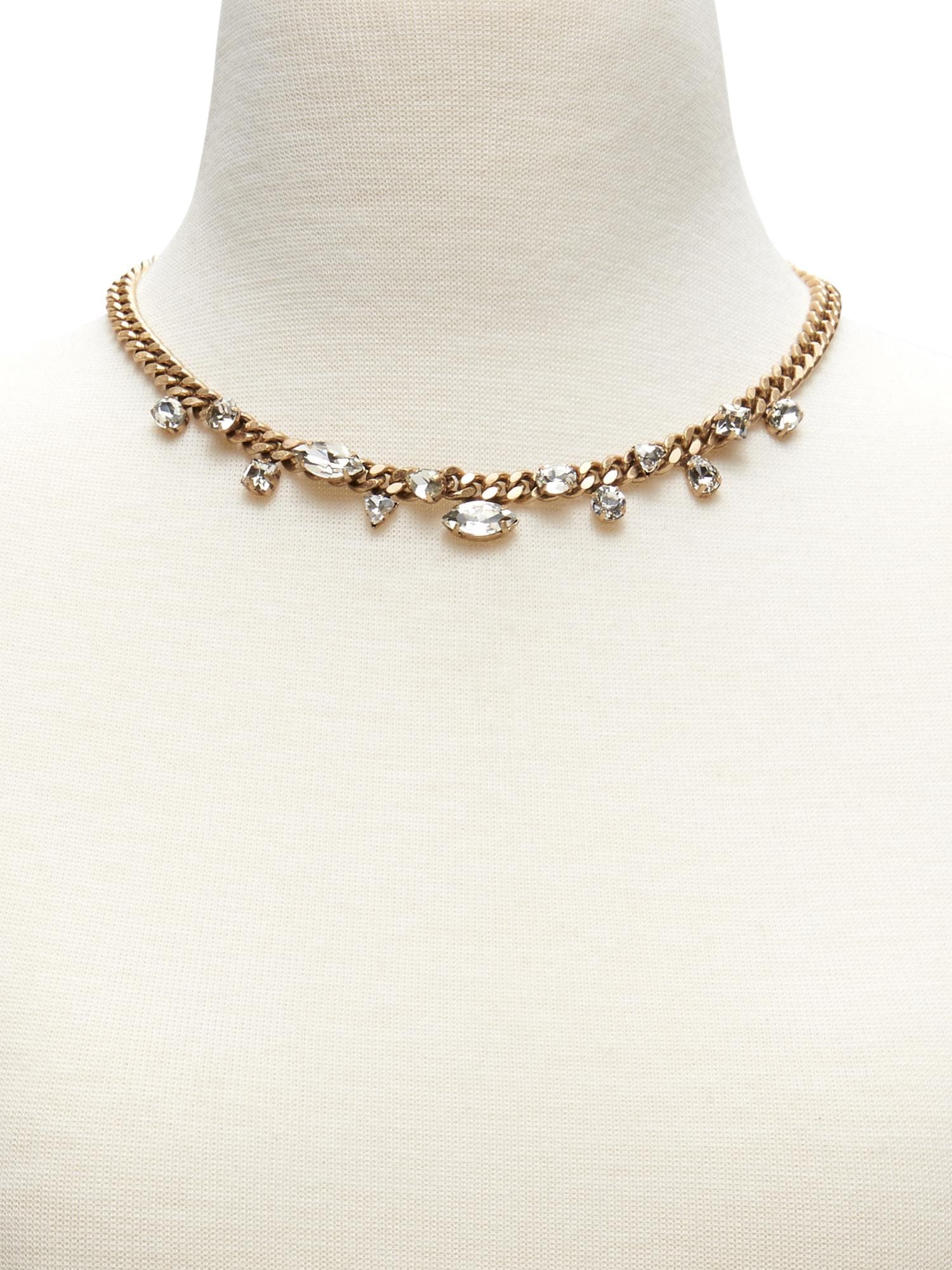 Sparkle Chain Focal Necklace