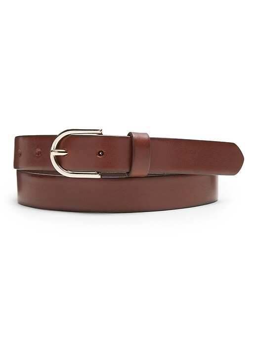 Skinny Leather Trouser Belt Banana Republic