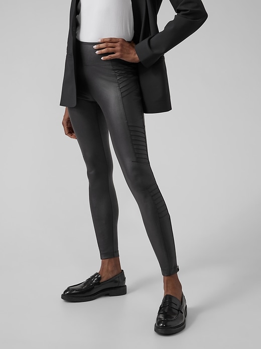 12 Faux Leather Leggings That Are Fashionable and Functional