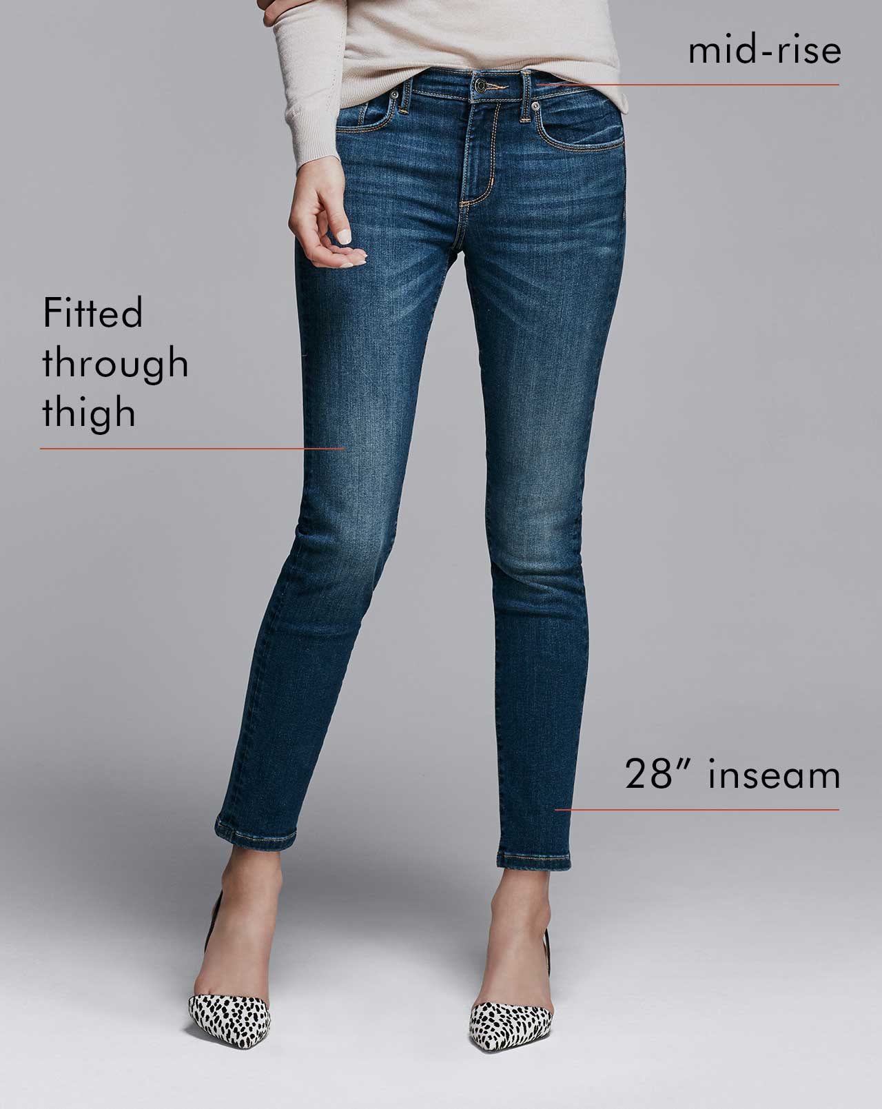 Skinny Fit Denim