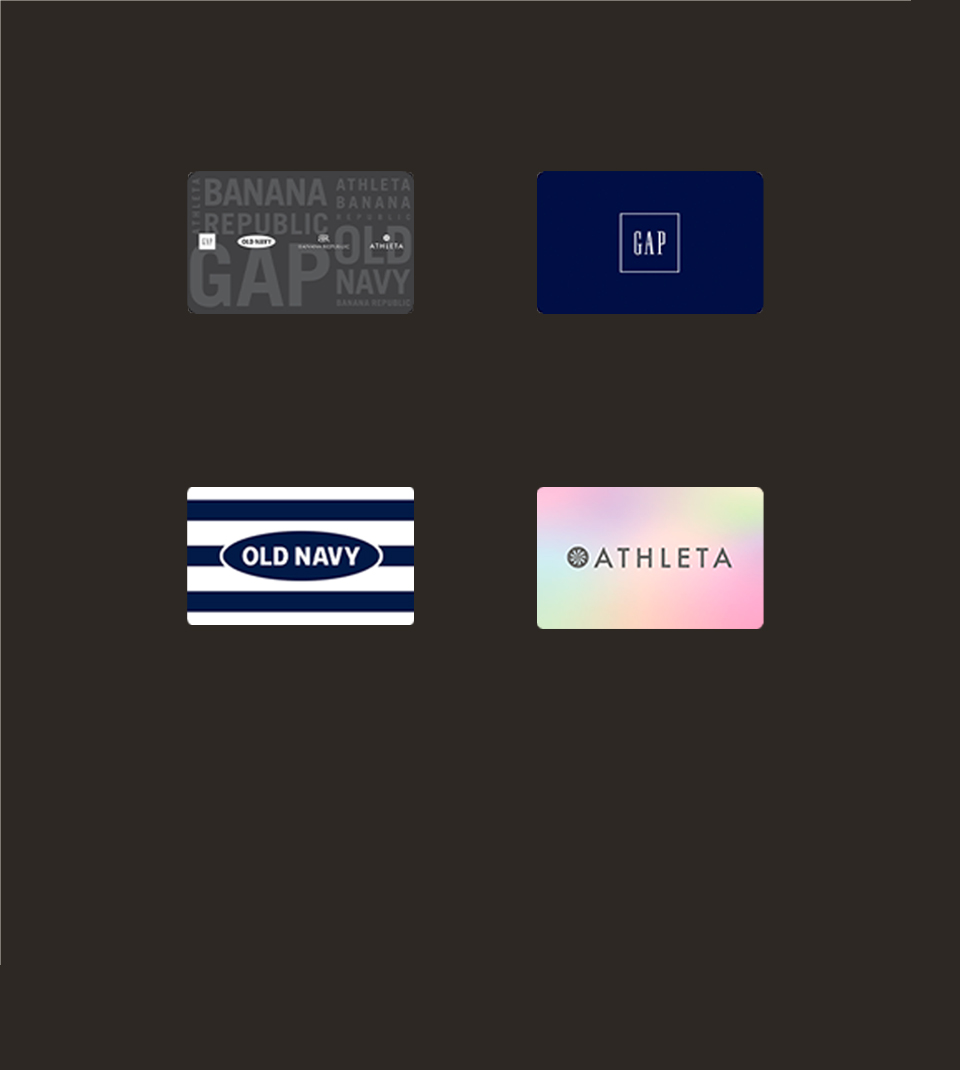 Gift Card Old Navy Gap Banana Republic atelieryuwa.ciao.jp