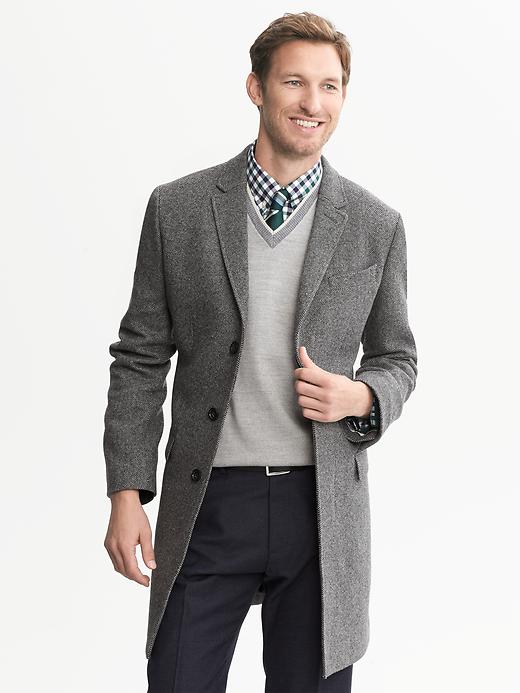 Grey topcoat hotsell