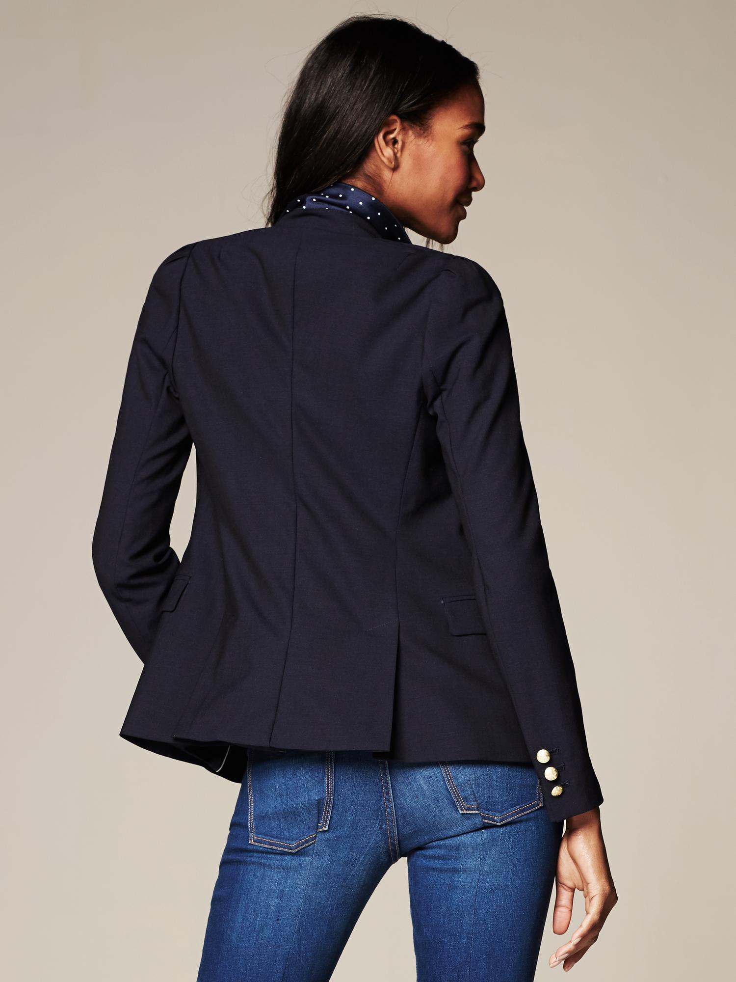 Vintage |  Navy Lightweight Blazer