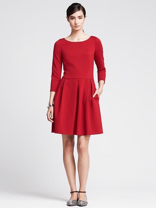 Banana republic fit and flare dress on sale