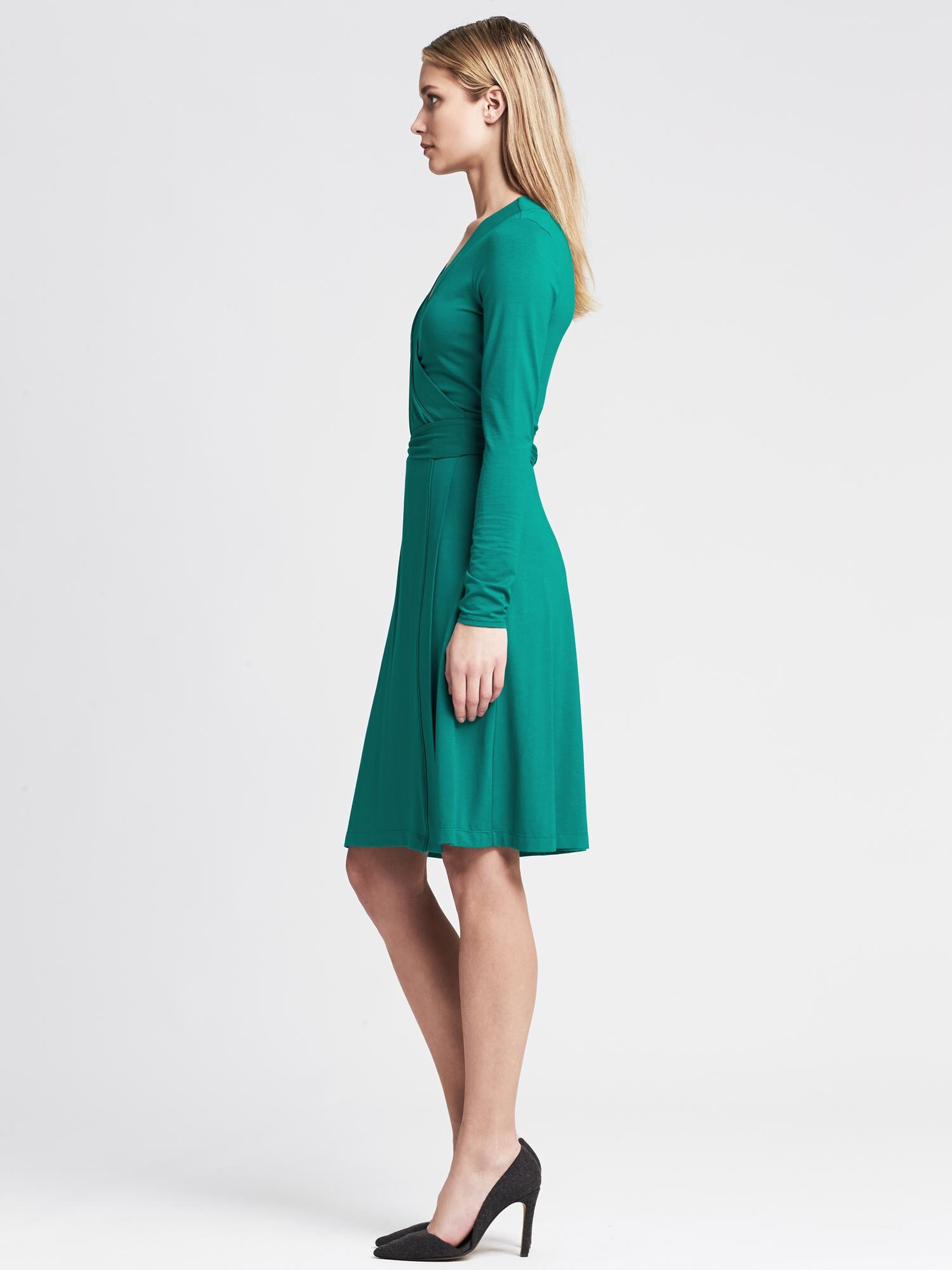 Banana republic gemma wrap dress on sale