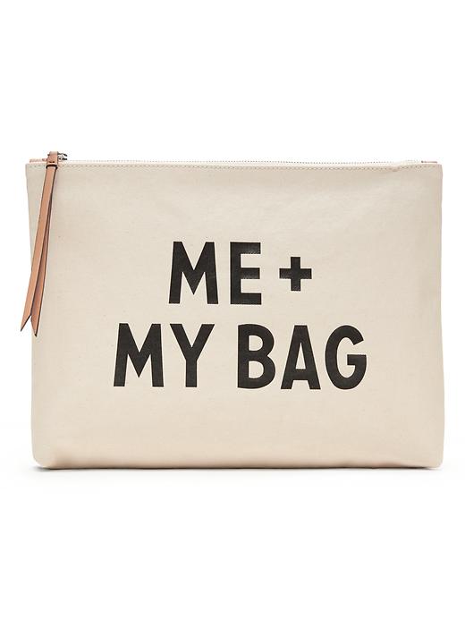 Conversational Large Pouch | Banana Republic