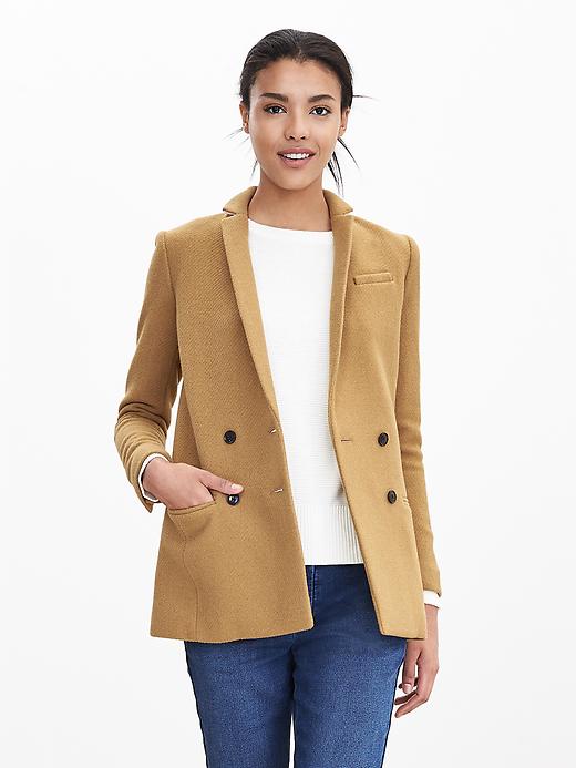 Double breasted camel deals