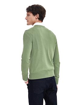 Silk Cotton Cashmere V-Neck Sweater | Banana Republic