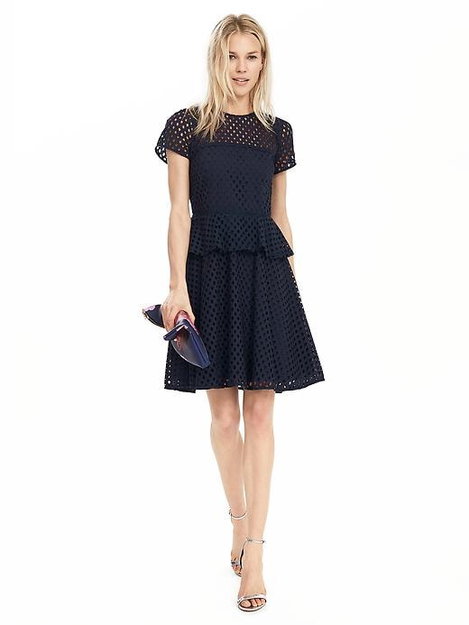 Banana republic peplum dress on sale