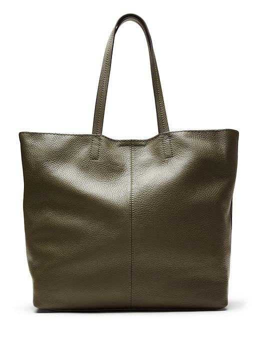 Banana republic leather tote online