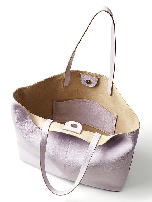 Slouchy Italian Leather Tote Banana Republic
