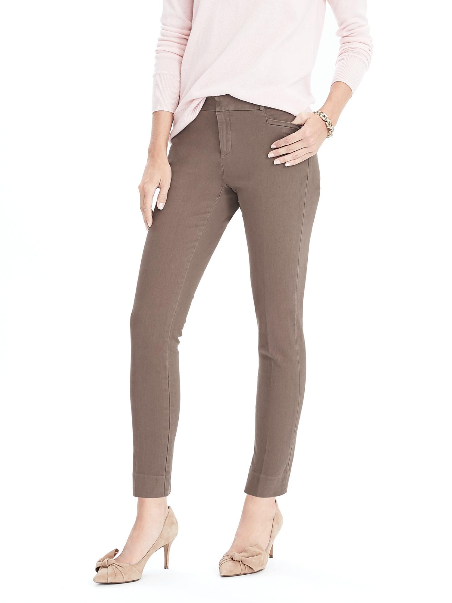 Sloan Skinny-Fit Garment-Dyed Ankle Pant