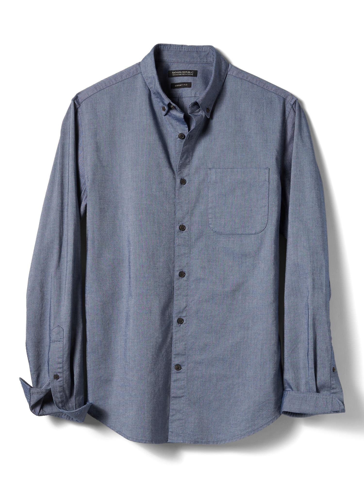 Fit Guide Men's Shirts - Grant