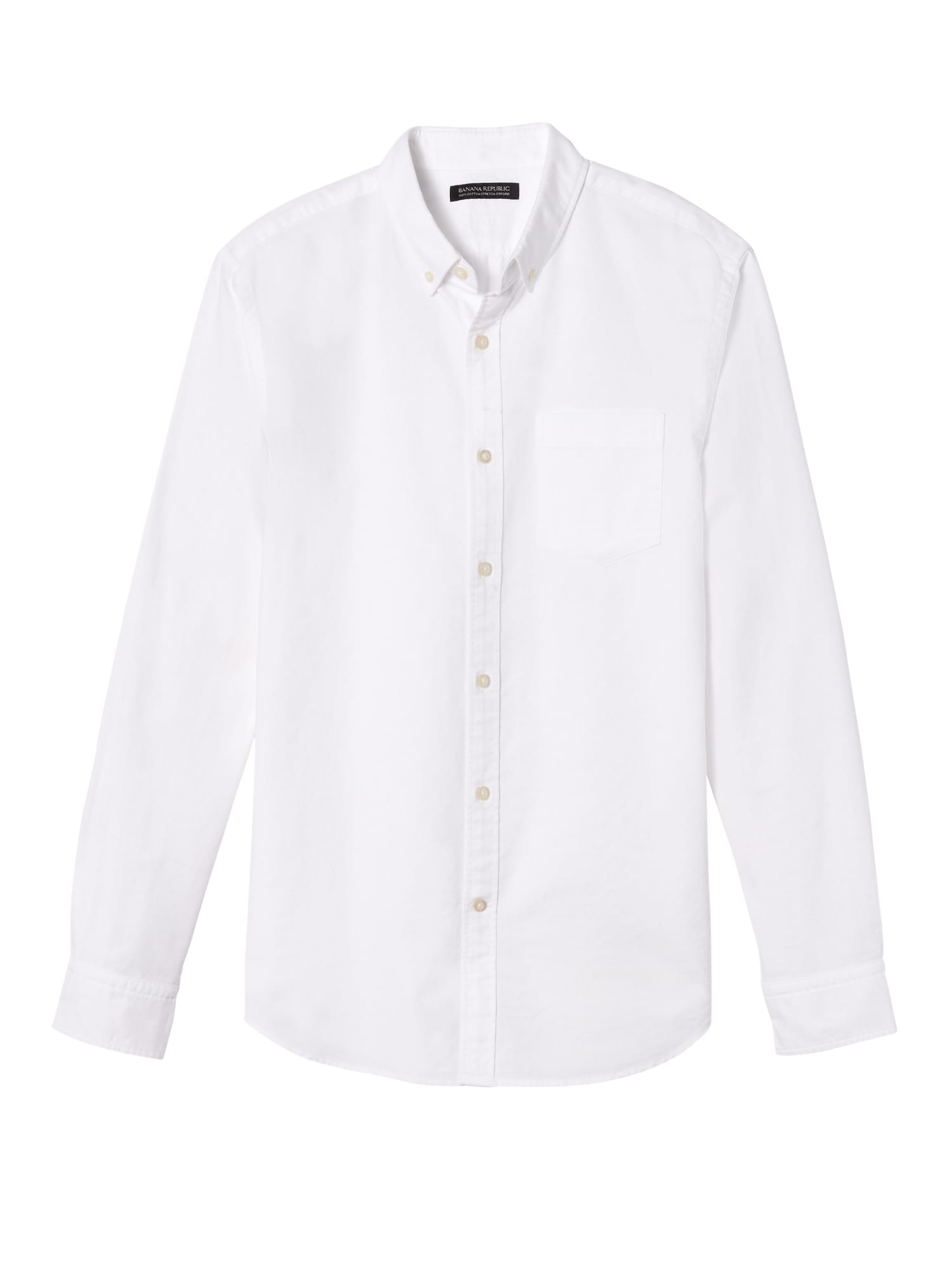 Standard-Fit Cotton Oxford Shirt  