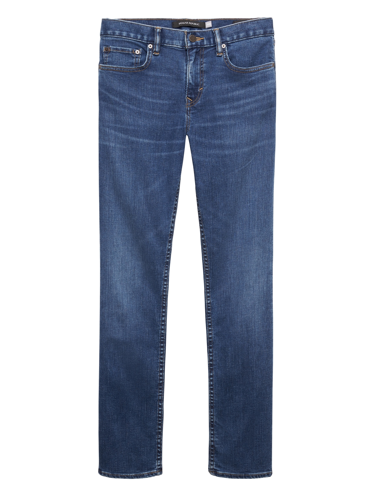 Slim Rapid Movement Denim Medium Wash Jean