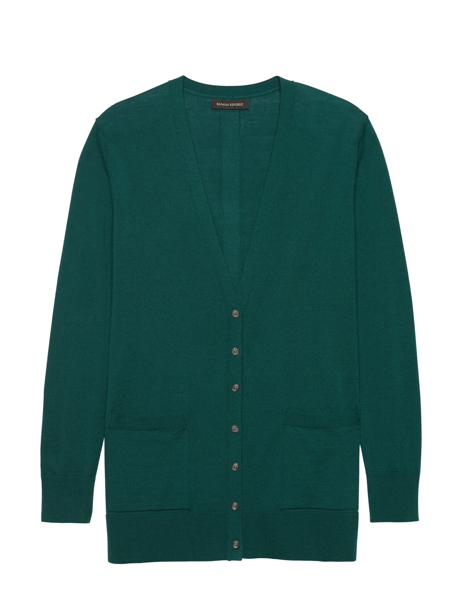 Washable Merino Boyfriend Cardigan Sweater Banana Republic