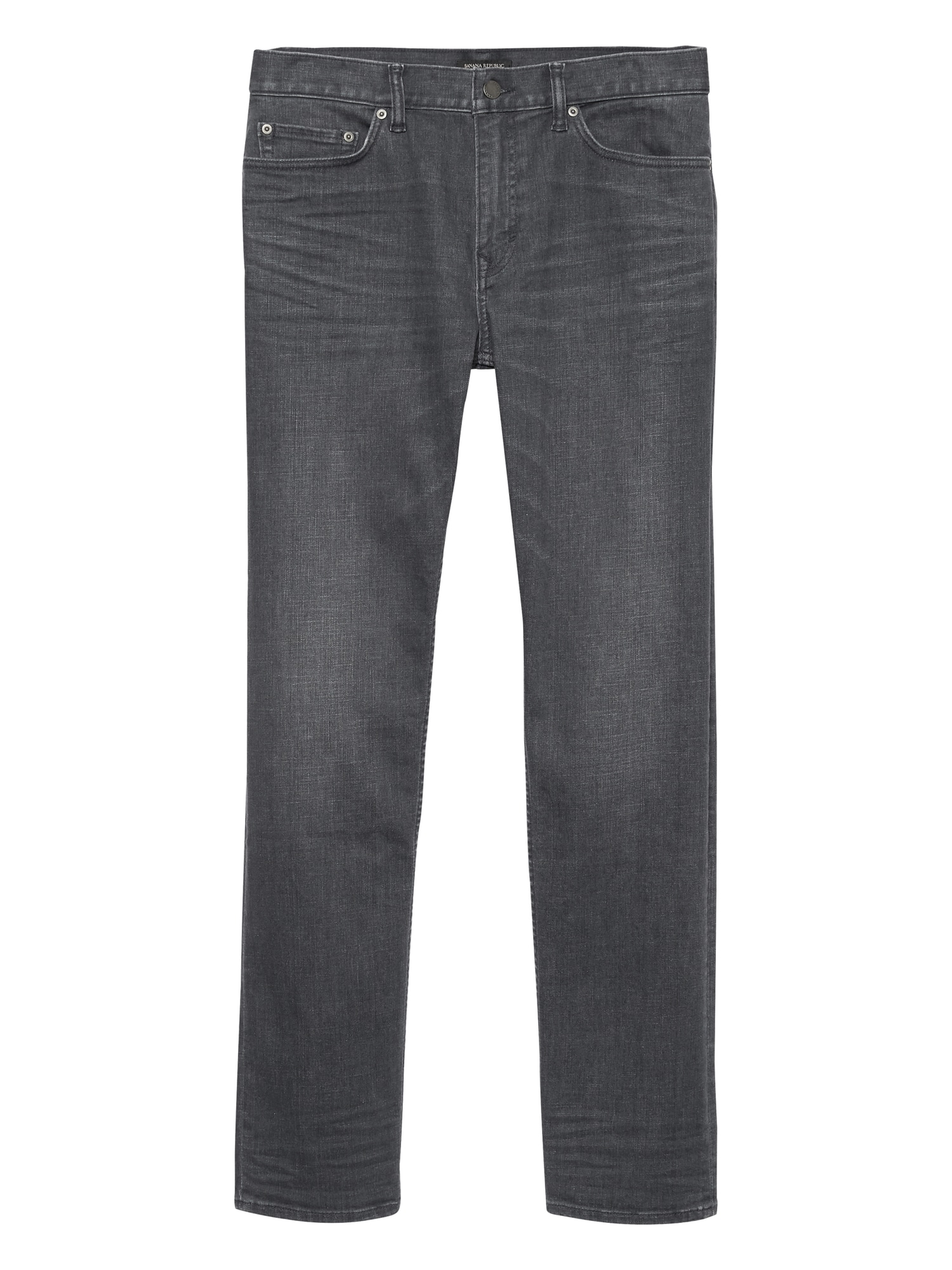 Tapered Rapid Movement Denim Gray Wash Jean