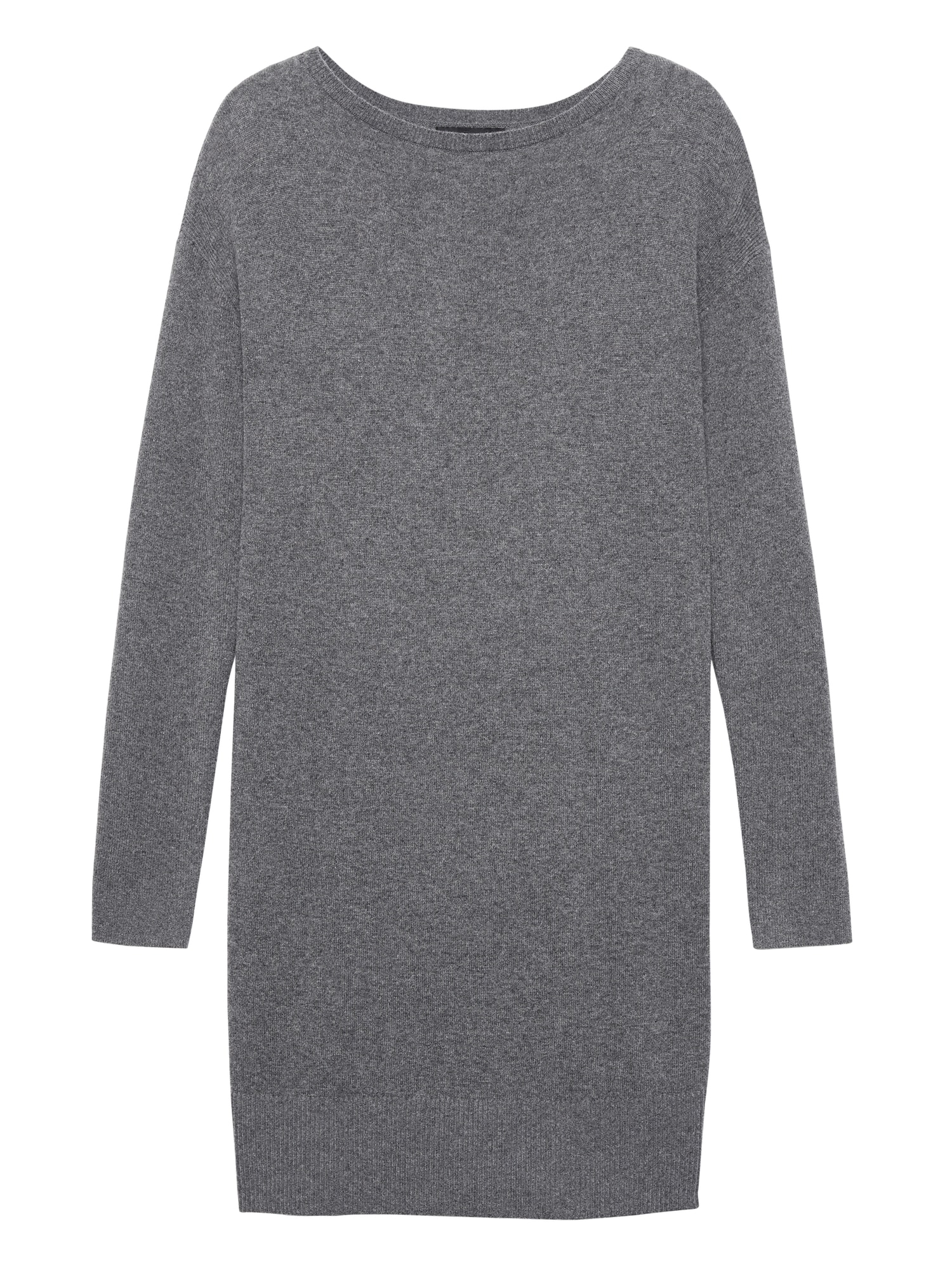 Petite Wool-Cashmere Blend Boat-Neck Sweater Dress