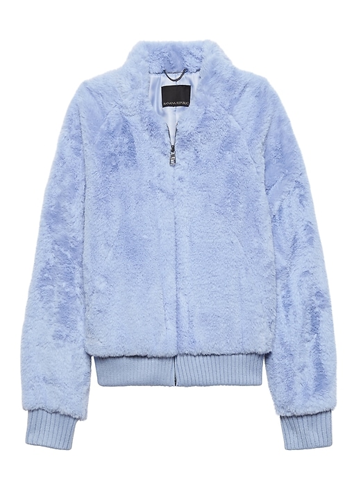 Faux Fur Er Jacket Banana Republic