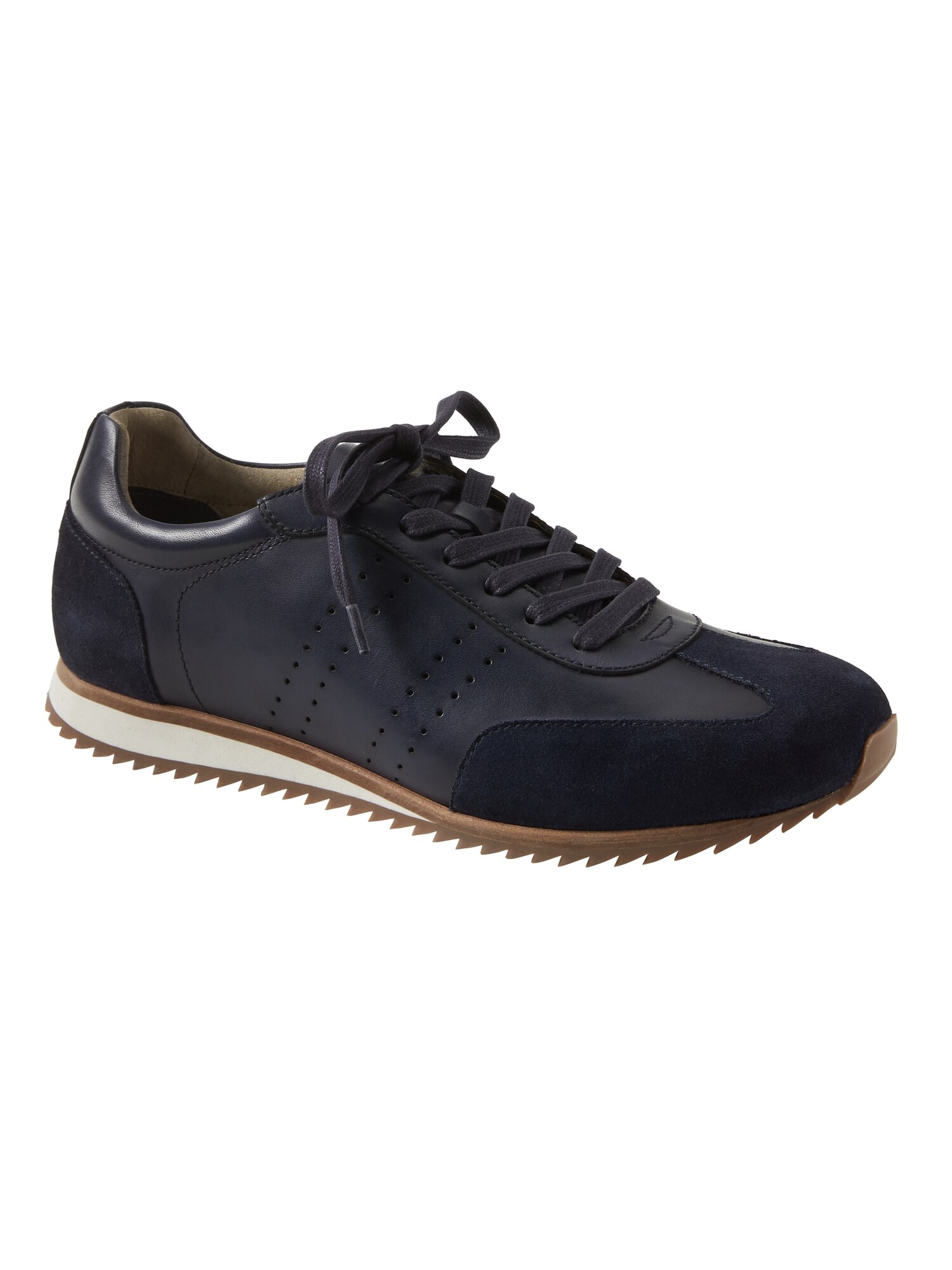 thane leather trainer sneaker