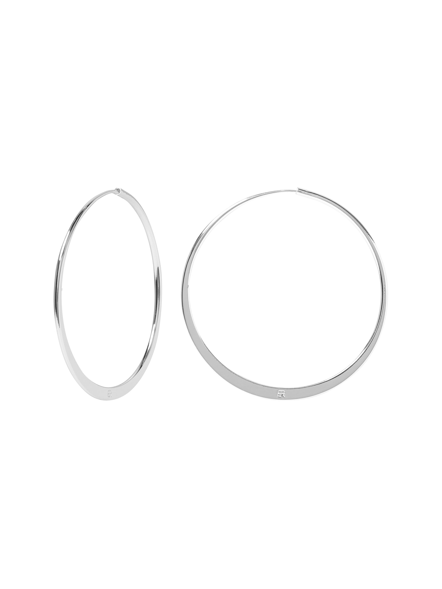 Basic Flat Hoop Earrings