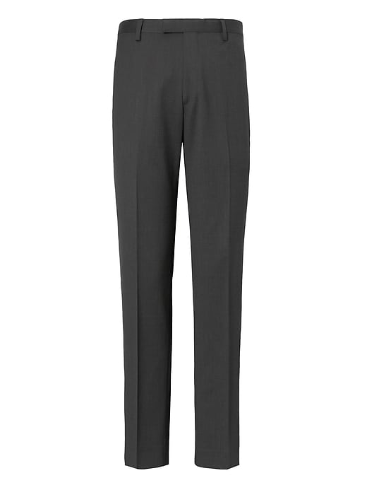 Slim Solid Italian Wool Suit Pant | Banana Republic