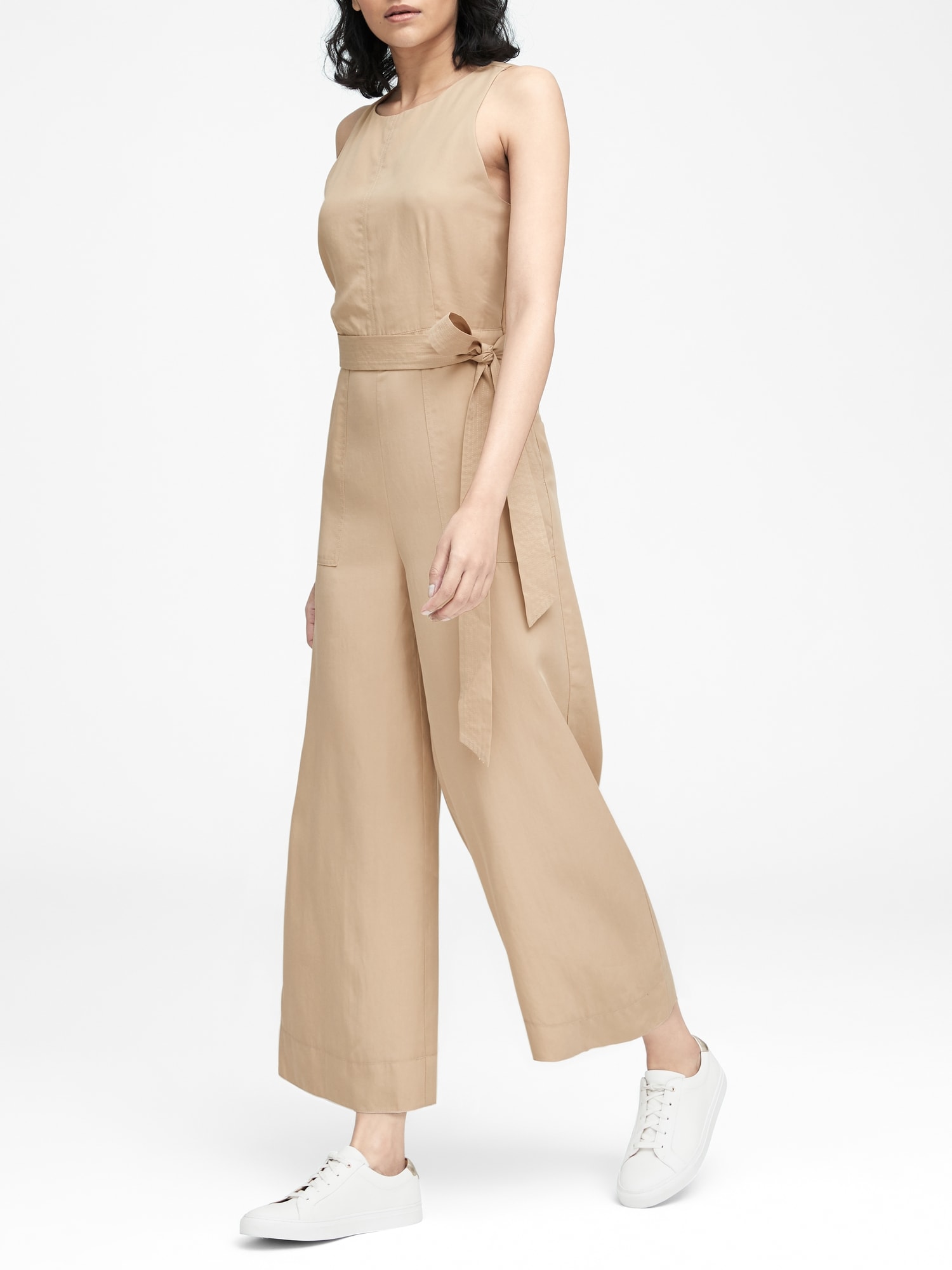 banana republic tencel jumpsuit