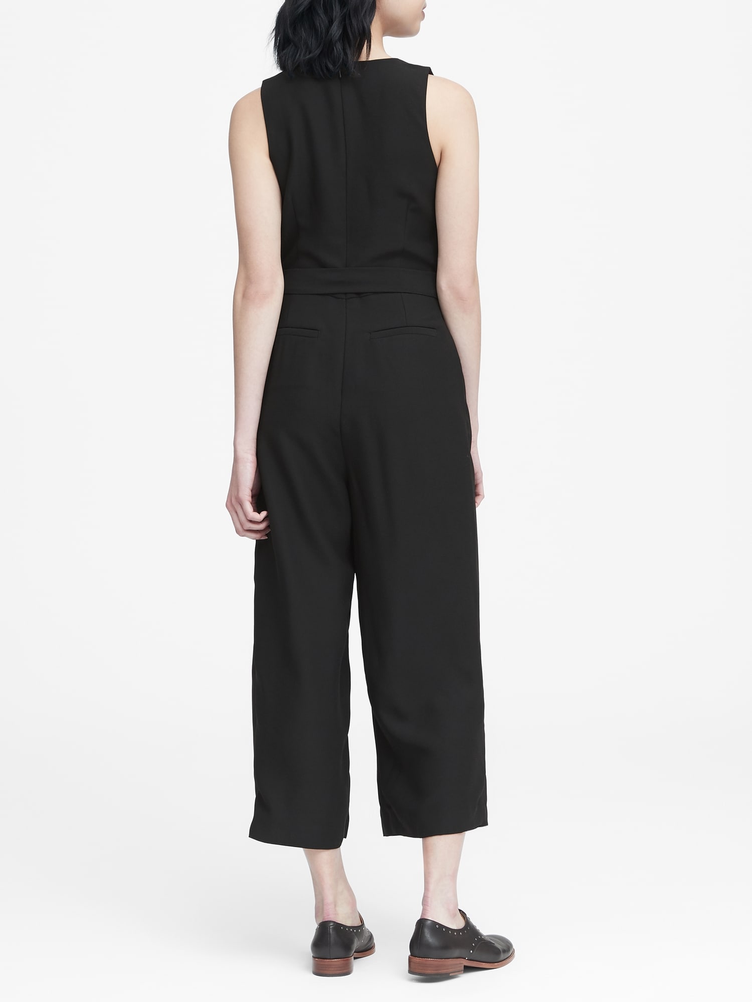 banana republic v neck jumpsuit