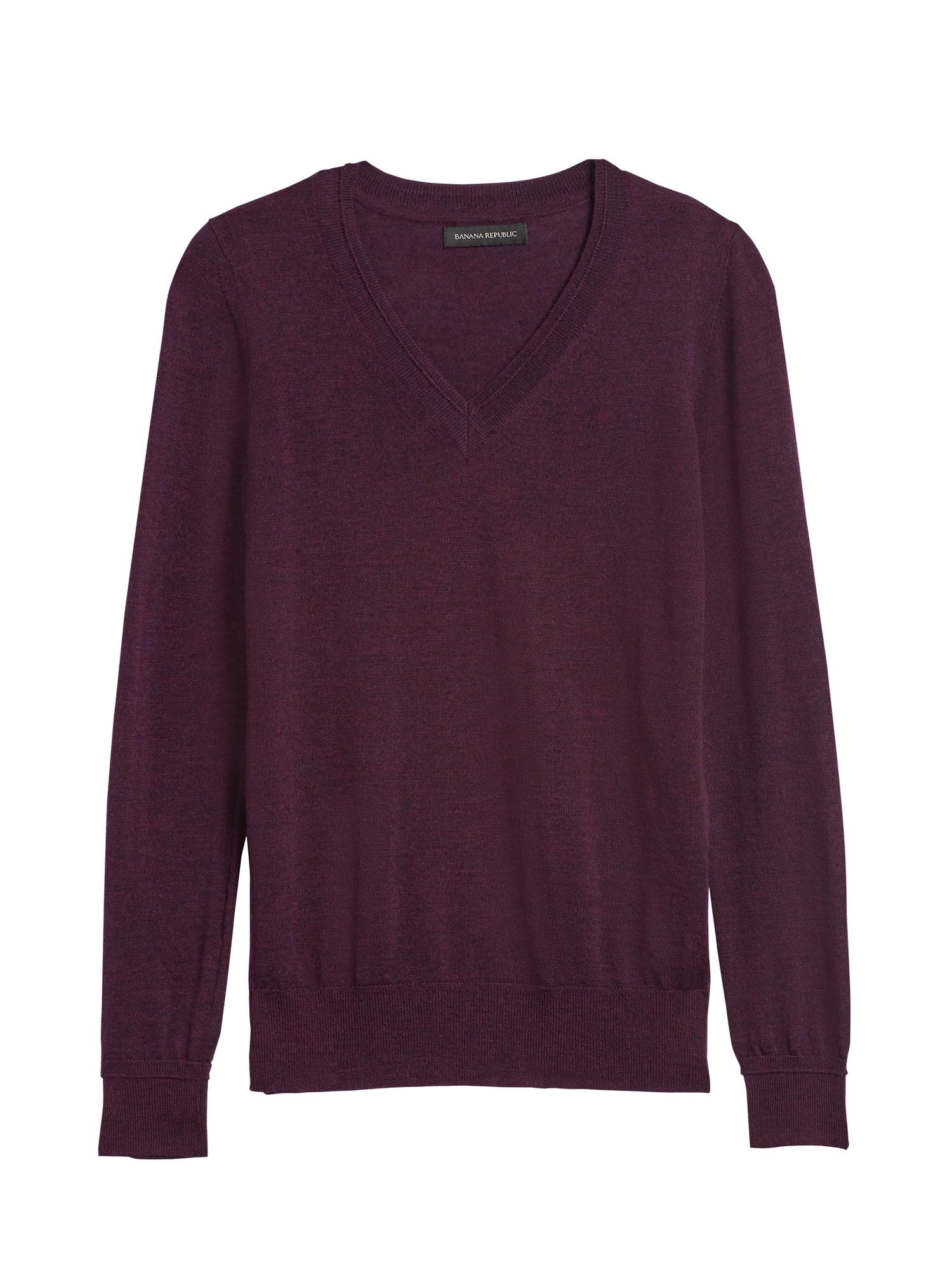 Washable Merino V-Neck Sweater | Banana Republic