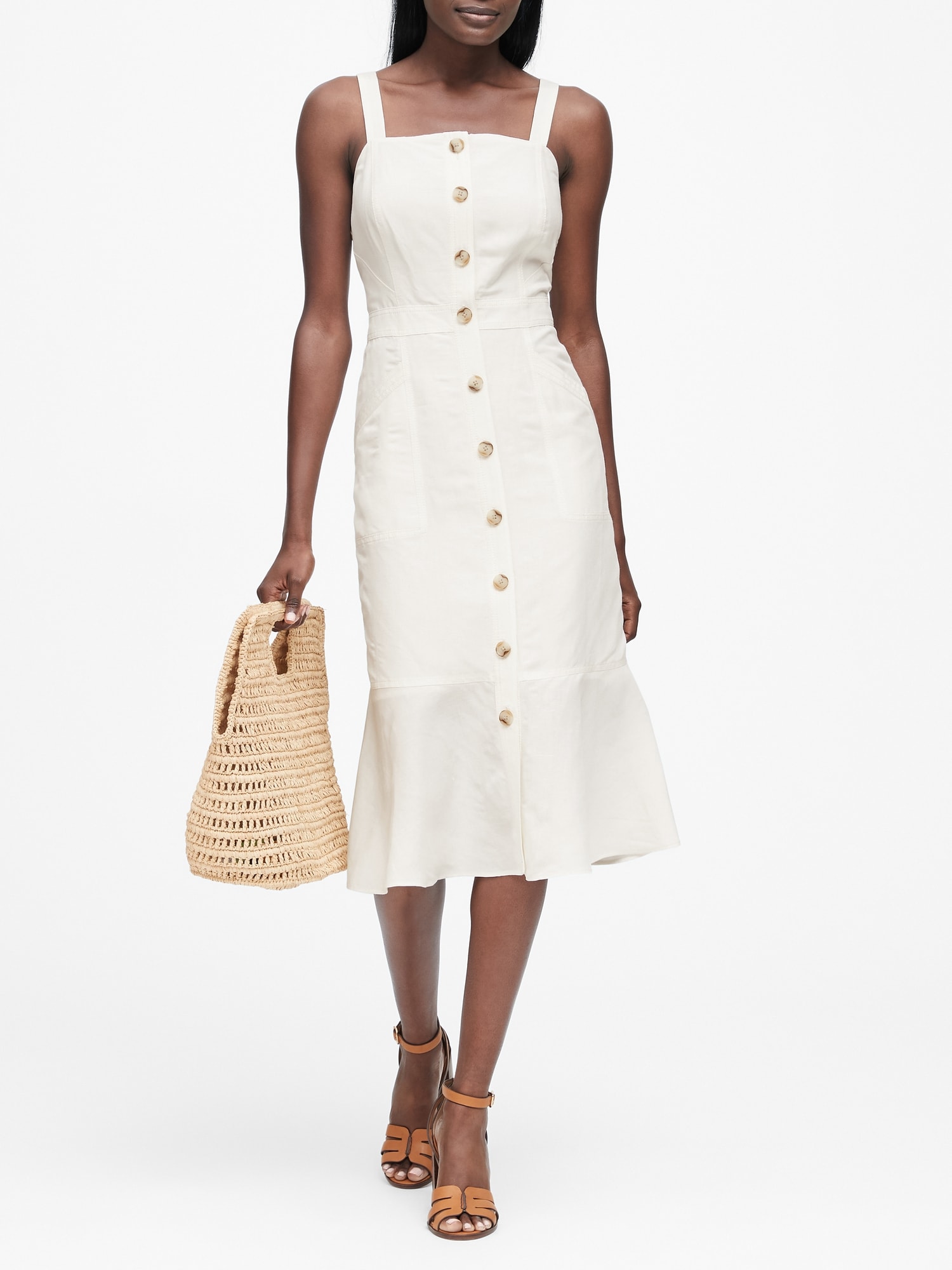 Banana republic linen dress Clearance