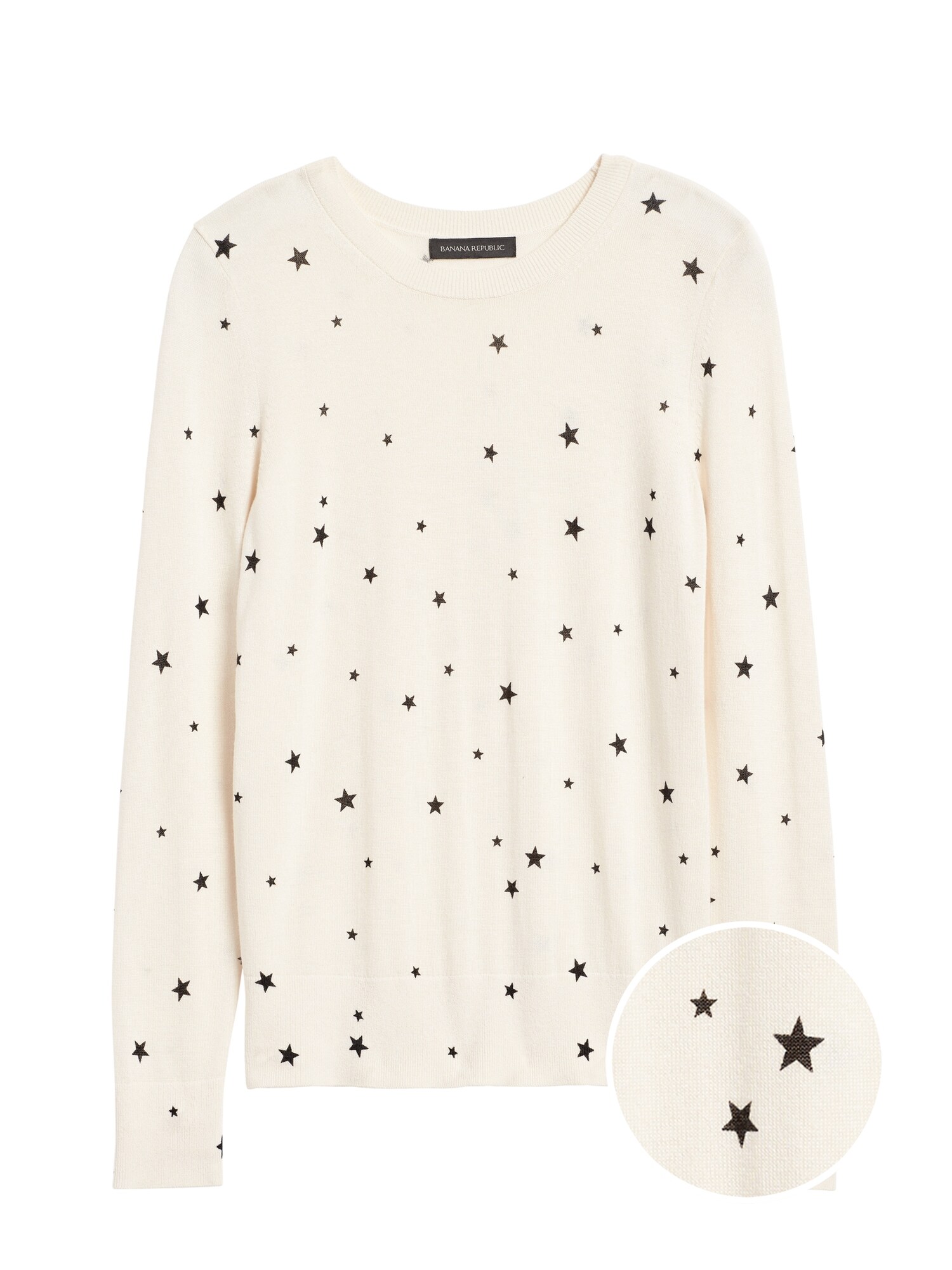 Silk Cashmere Star Sweater