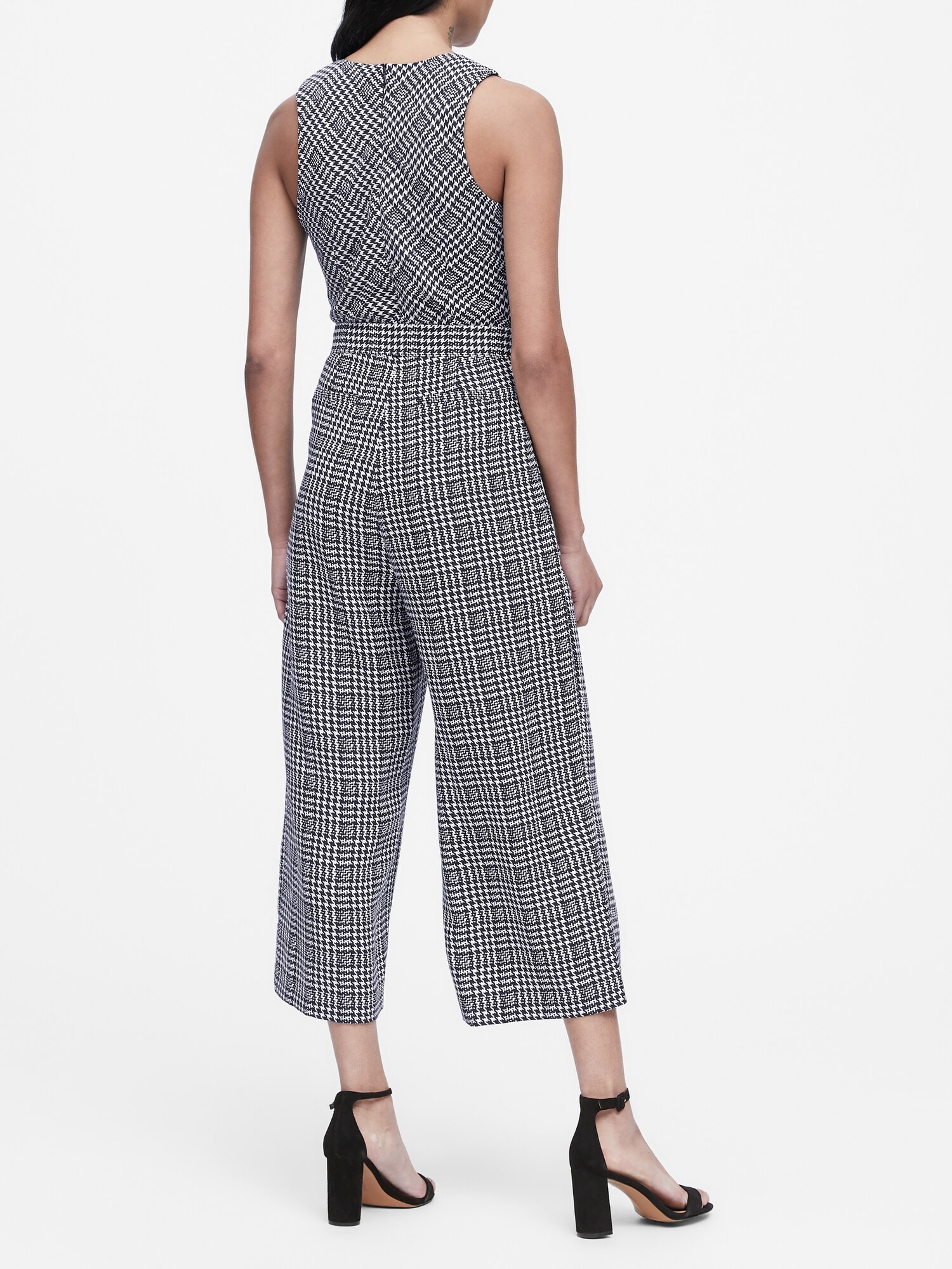 banana republic polka dot jumpsuit
