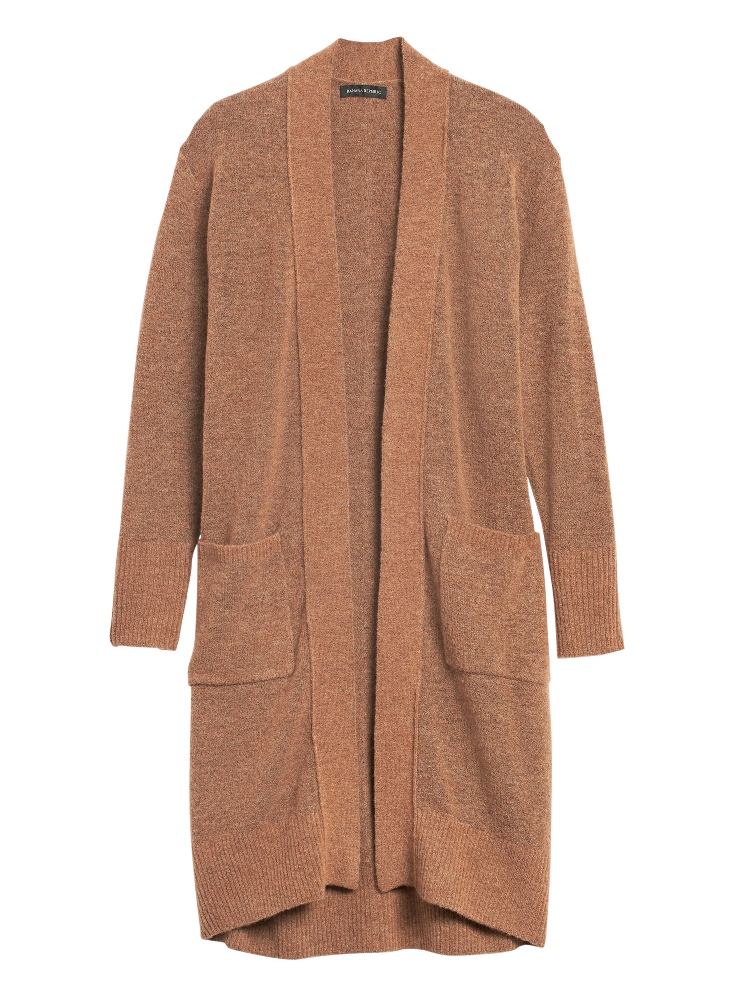 BANANA REPUBLIC Extra Long Open Front Sweater Duster Cardigan