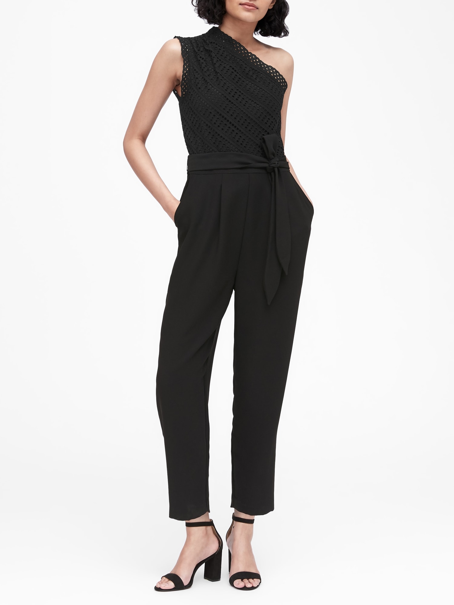 banana republic jumpsuit petite