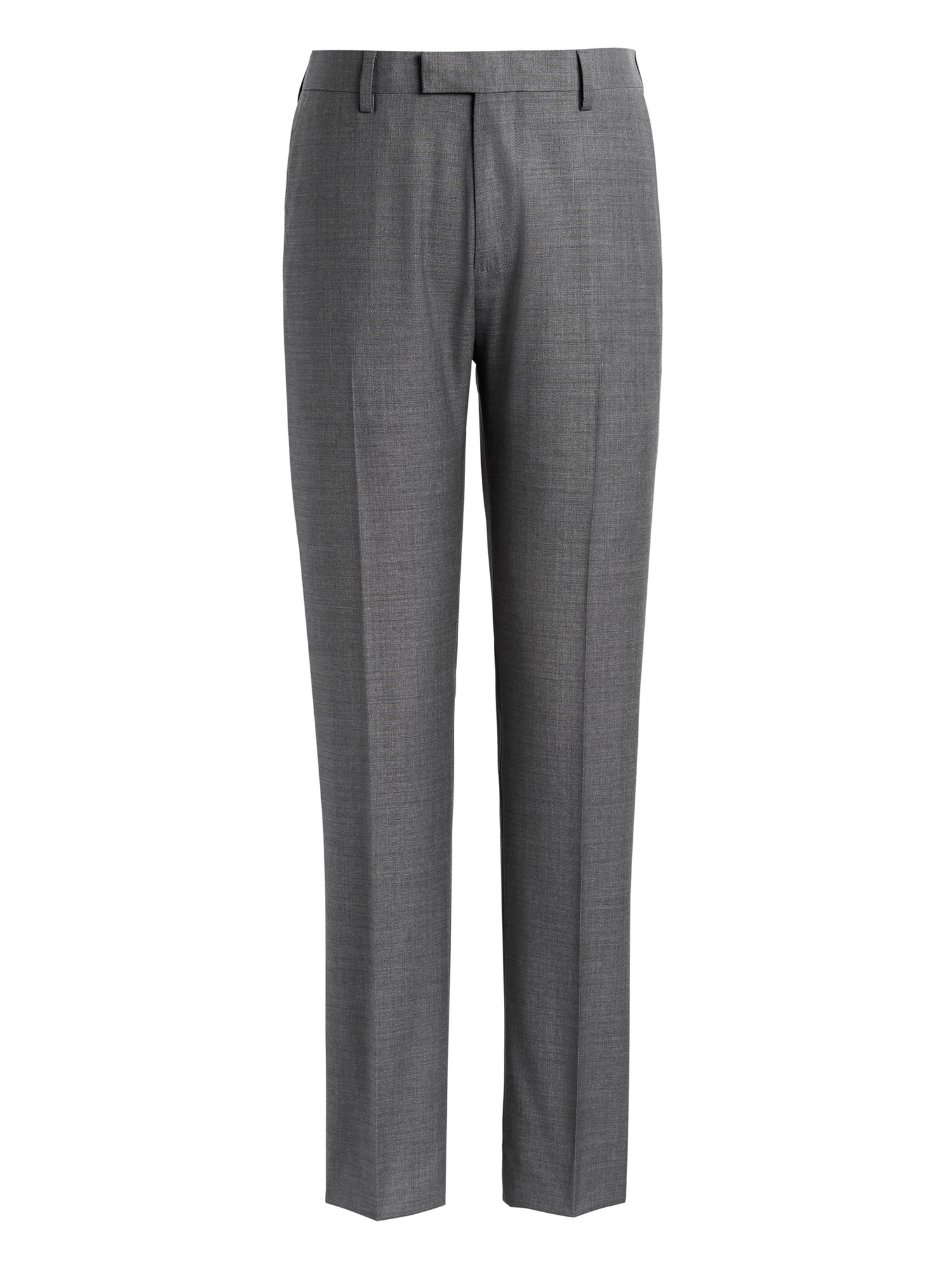 Extra-Slim Italian Wool Suit Pant
