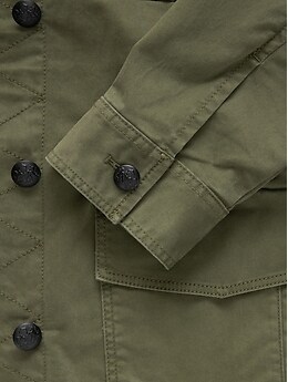 Twill Utility Jacket | Banana Republic