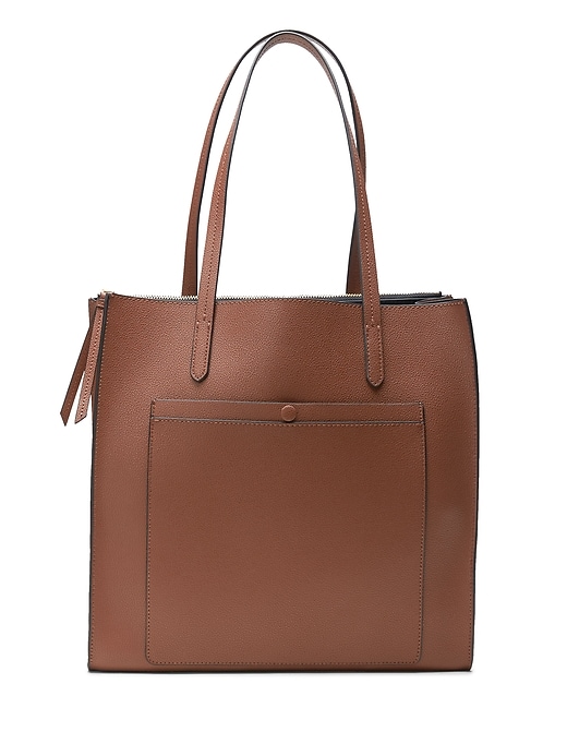 12 Hour Leather Large Tote