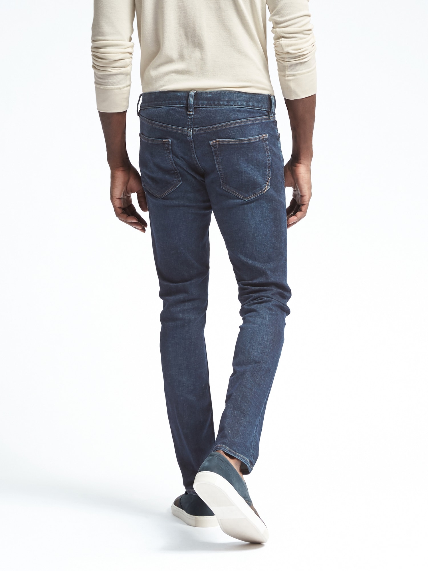 Skinny Rapid Movement Denim Medium Wash 
