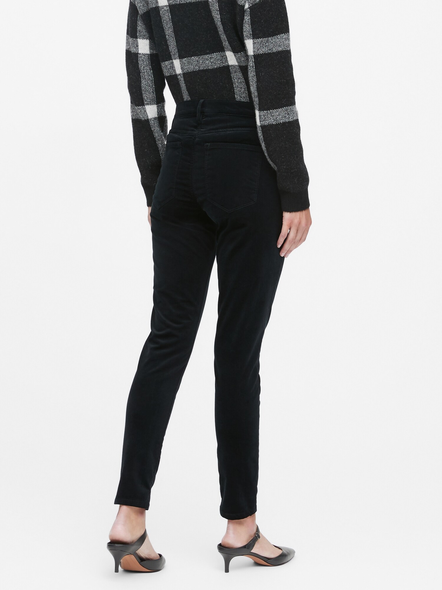 banana republic velvet pants