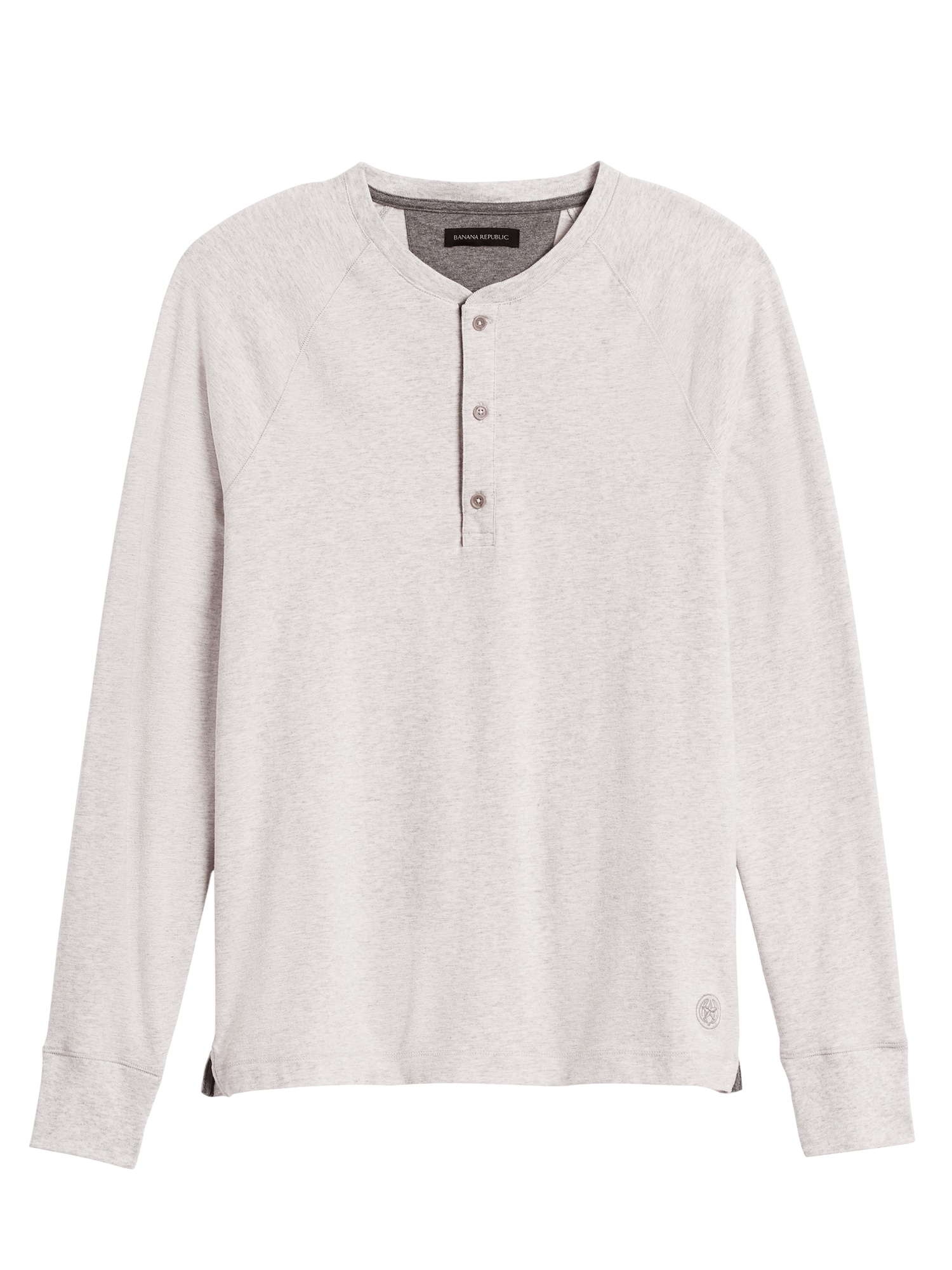 cozy henley sweatshirt