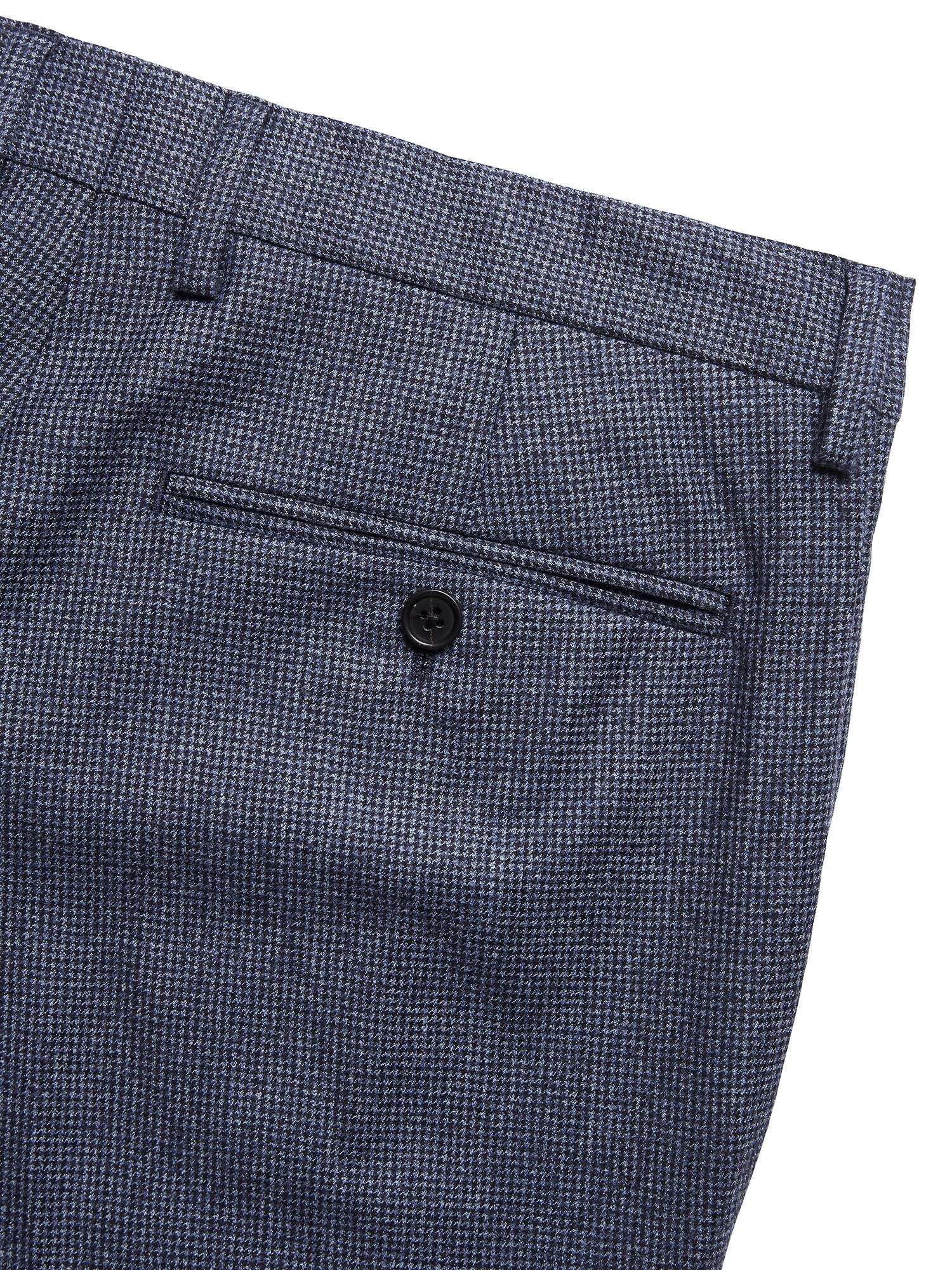 Slim Italian Flannel Suit Pant