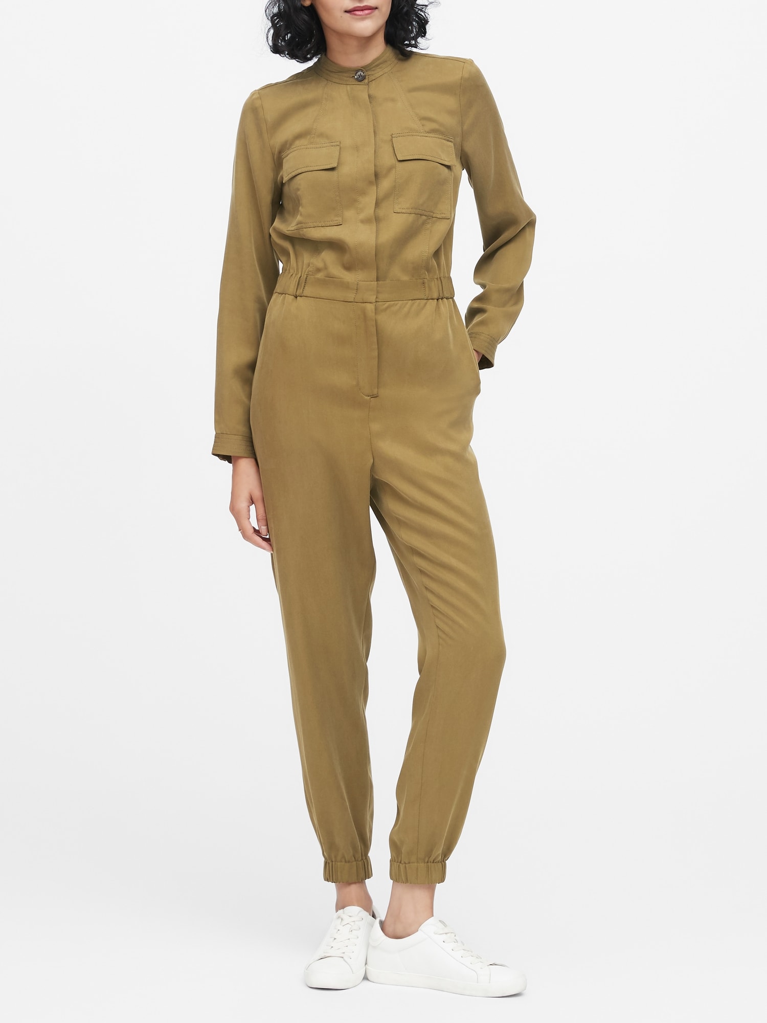 banana republic petite jumpsuit