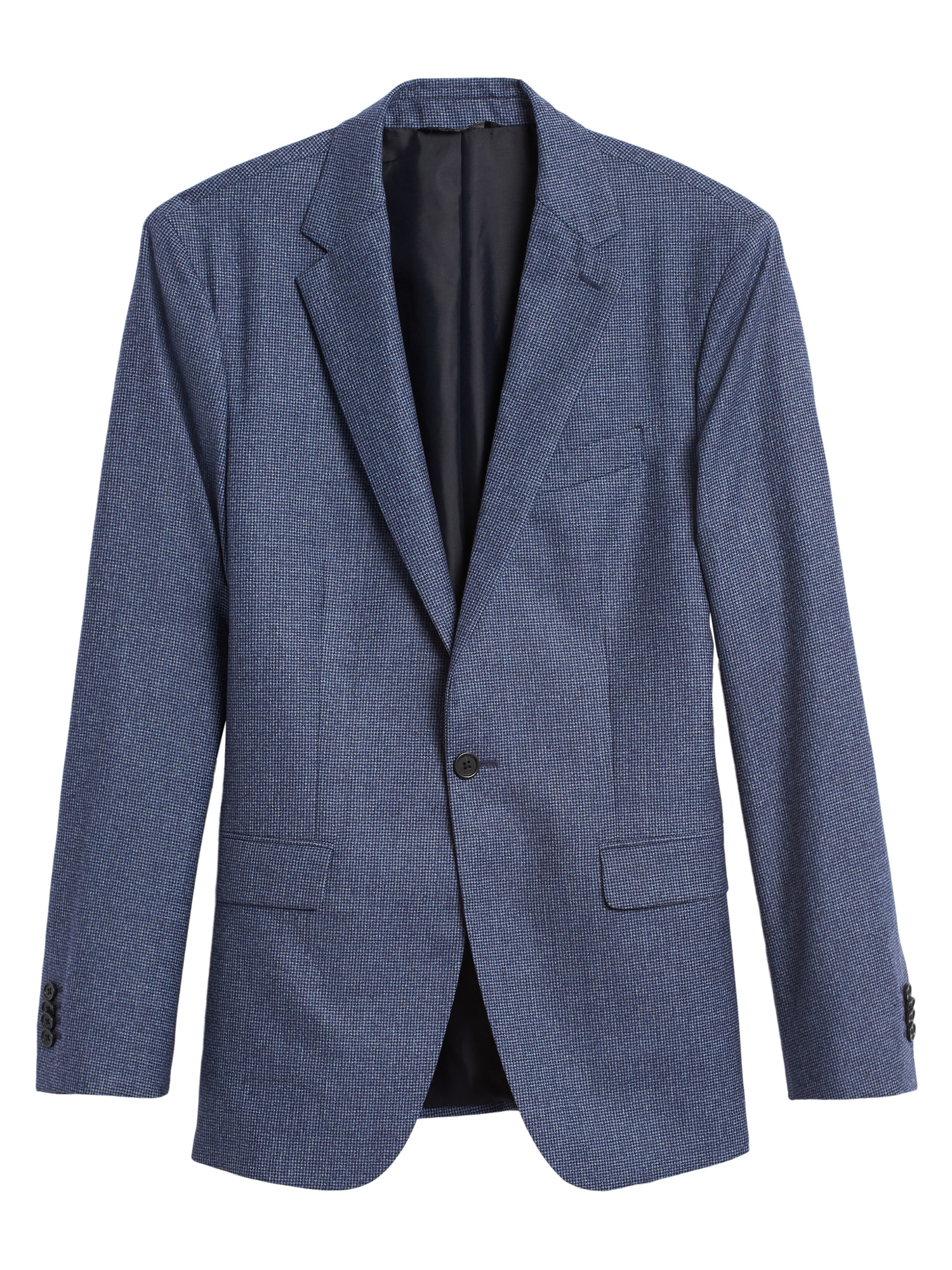 Slim Italian Flannel Suit Jacket