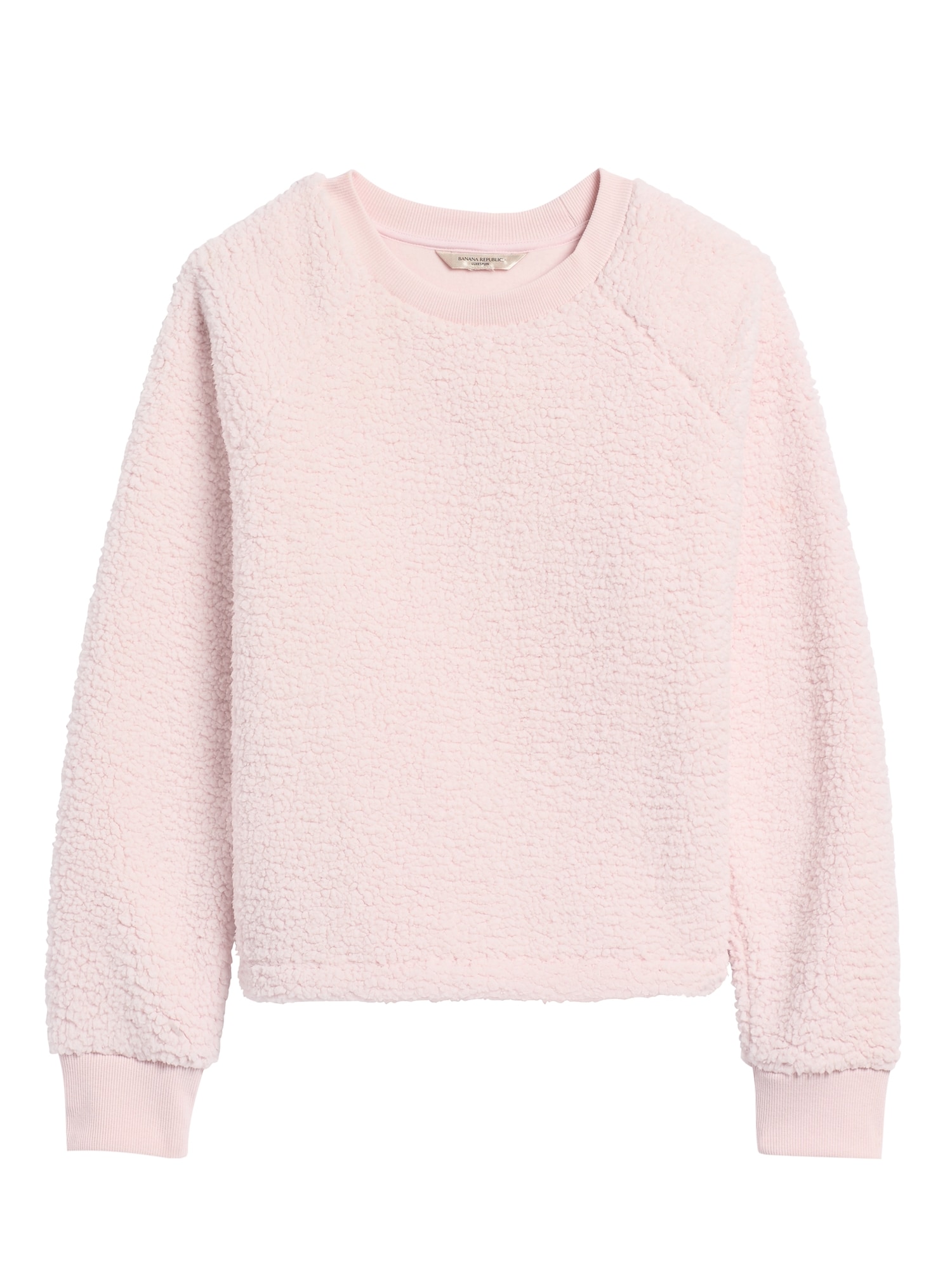 blush colored sweatshirt