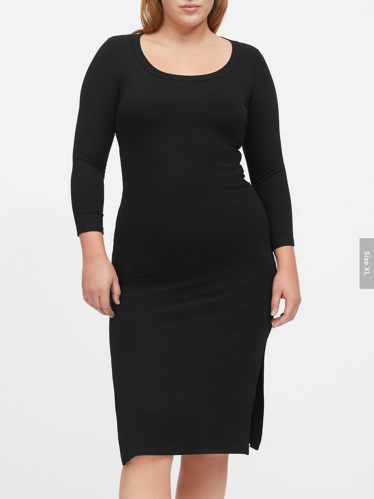 Body Banana Republic Scoop Neck Preta - Compre Agora