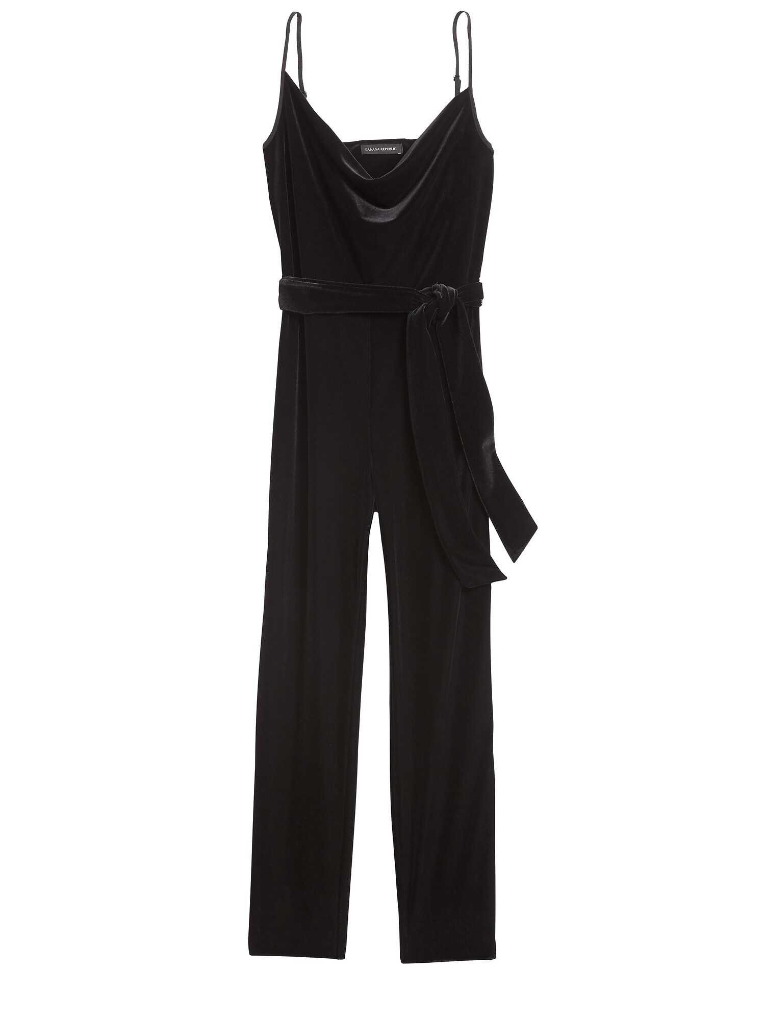 velvet jumpsuit banana republic